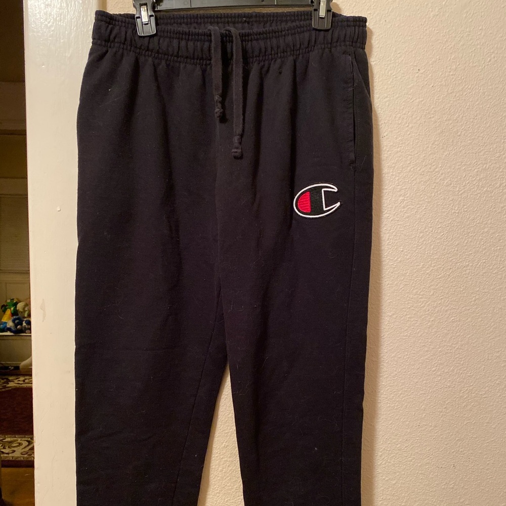 Black Champion Joggers
